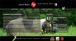 Desktop Screenshot of boucherie-barris.fr